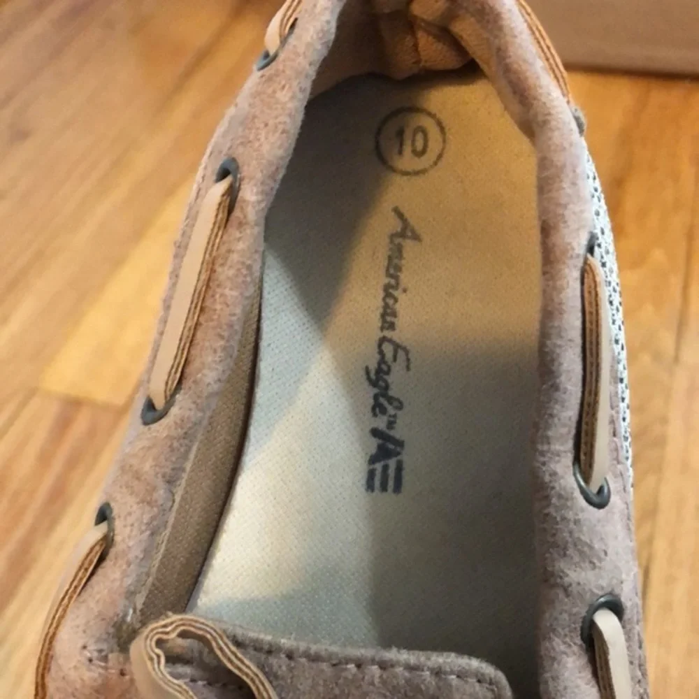 American Eagle girls size 10 moccasins‎ slip on house slippers FINAL PRICE